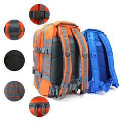 Osage River Fishing Backpack, Tackle and Rod Storage, Orange
