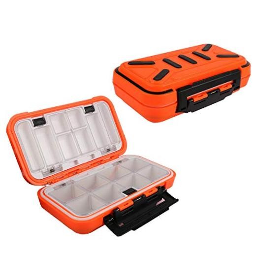 Fishing Lure Boxes, Waterproof Portable Tackle Box Organizer With Storage-O-M