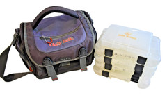 Ugly Stik Fishing Bag Base 11″ x 7.5″ Ht. Appr. 9.5″ Handle & Strap Tool Holster