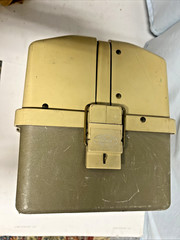 Vintage Plano 8700 Fishing Tackle Organizer Box Double sided 7- Lift-up Trays