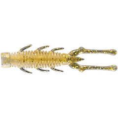 TPE Floating Shrimp Lure 7.5cm 2.5g 10pcs Soft Bait for Bass Perch Night Use