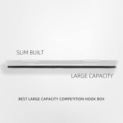 SF XL Clear Fly Fishing Boxes w/Foam, Tackle & Jig Head Storage, 2-Pack