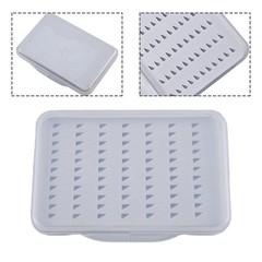 Fly Fishing Lure Spinner Spoon Bait Foam Box FishHook Hard Storage Case.