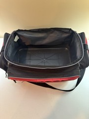 Plano PLABW460 3600 Weekend Series DLX Softsider Polyester Tackle Case Red Black