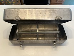 Vintage Roll-a-Tray Aluminum Tackle Box Upper Midwest MFG Co. UMCO – Very HTF
