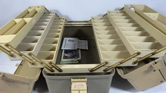 Vintage Plano Fishing Tackle Box #8600
