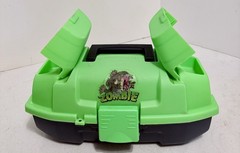 Plano Zombie Fish Tackle Box With Tray Green/black 13×6”