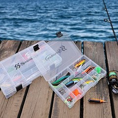Fishing Tackle Boxes – 3600 3700 Plastic Two 3600 (Tray Size: 10.8″x7.1″x1.6″)
