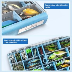DryVault Waterproof Tackle Box, Sturdy 3700 Tackle Trays, Fishing 3700(1 Pack)