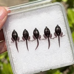 10PCS Biomimetic Tadpole Soft Lure for Bass Fishing Topwater Floating Action