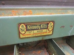 Vintage Kennedy Kits 1018 Cantilever Fishing Tackle Tool Box 4 Tray