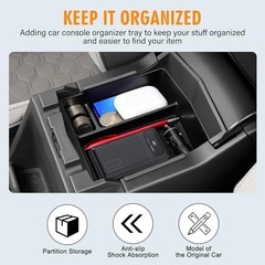 Center Console Organizer for 2025 2026 Subaru Forester Premium Sport Limited Tou