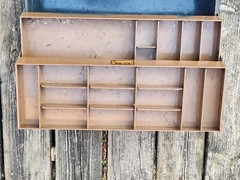 Fishing Tackle Toolbox Kennedy Kits T-18 Vintage 18x8x7 Two Trays 10 Lbs USA Vtg