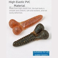 Fishing Trips Bass Fishing High Elasticity Material Hook Compatible Slow Sinking