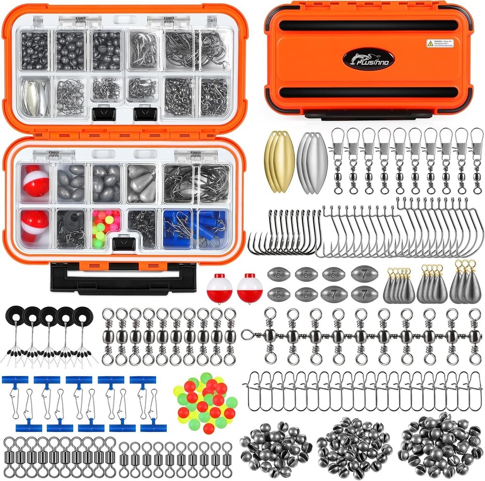 Complete Fishing Accessories Set – Hooks Weights