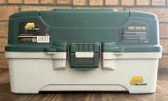 Plano Three Tray Fishing Tackle Box – Model: 6203-06 – Green/White