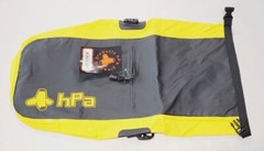 Waterproof Dry Bag 20L Roll Top w/ Front Zipper Pocket – HPA Yellow 28″ x 15″
