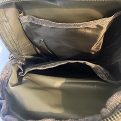 Trout Unlimited Olive Canvas Sling Pack Bag w/Shoulder Strap & MOLLE Pockets