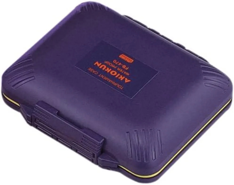 Meiho Tackle Box Waterproof Akiokun FB 470 107 x 93 x 35 mm Navy (6700) 496