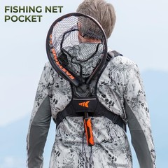 KastKing BaitBoss Water-Resistant Fishing Chest Pack Bag for Men