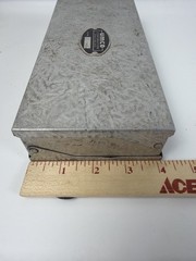 Vintage UMCO Aluminum Tackle Box Model 10 Spinner Fly Lure Box USA