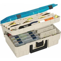 Plano Compartment Box with Adjustable compartments, Plastic, 7.33″ H x 12-1/4 in