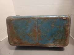 Vintage Union Steel Chest Two Trays Tackle Box Teal Blue