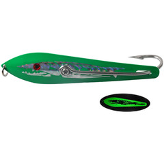 Stainless Steel Fishing Lure Hook 1.97in UV Reflective Big Spoon for Jigging