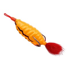 Topwater Frog Lure for Bass Fishing Hollow Body Soft Plastic Silicone Bait