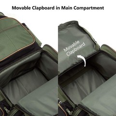 Fishing Tackle Backpack Water Resistant Tactical Bag Soft Tackle Box with Rod…