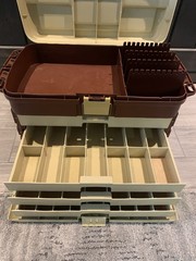 Plano 758 Large Tackle Box Storage Fishing 4 Drawer
