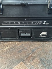 Large Vintage Plano Phantom Pro HUGE Tackle Box SPINNING BAIL LURES MULTI DRAWER
