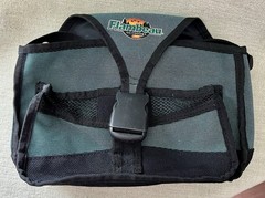Flambeau Soft Sided Tackle Bag Adjustable Shoulder Strap External Pockets EMPTY