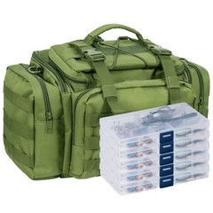 Tackle Bag Kit w/ 60 Lures & 5 Boxes