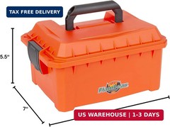 Outdoors 7415DM Marine Dry Box, 11″ Low Profile, Orange