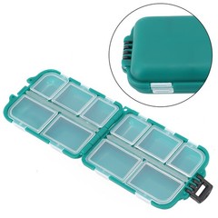 Practical Fishing Lure Baits Hook Tackle Storage Box Case Container Compartments