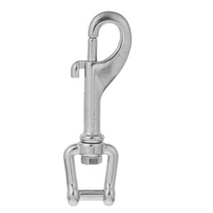 Marine Grade Stainless Steel Swivel Bolt Snap Hook Durable for Diving