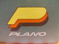 Vintage 1970’s Retro Plano 6300 Fishing Tackle Box Very Nice.