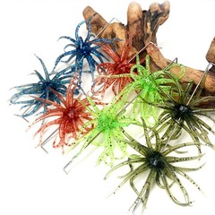 Bass Fishing Lure For Sea Urchin Design 6cm 1.7g Slow Sink TPR Soft Bait