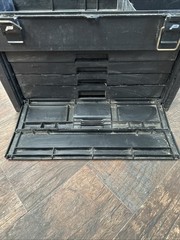Large Vintage Plano Phantom Pro HUGE Tackle Box SPINNING BAIL LURES MULTI DRAWER