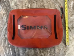 Simms Waterproof Fly Fishing Bag Waist/Hip/shoulder – no strap