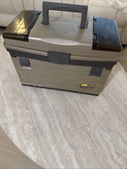 Plano Fishing Guide Series 4 Drawer Tackle Box Sandstone Model 757 G Made in USA
