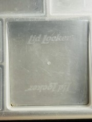 Lid Locker Fishing Tackle Box Tiered With Dividers And Handle Vintage