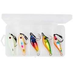 Luminous Metal Jig 7g-60g Weight Range Slow Jigging Action Luminous Glow