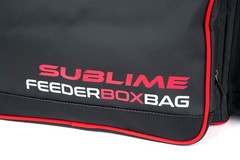 Nytro Sublime Feeder Box Bag Heavy Duty Fishing Luggage -22400033- Black and Red