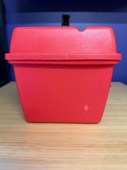 Plano Red Hard Plastic Tool Box Tackle Box Organizer 20″ Storage Case