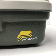 Vintage Plano Model 6102 Fishing Tackle Box 7” X 13” Storage Carrying Case USA