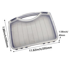 Fly Fishing Boxe insert Waterproof Flies Fishing box Streamer Fishing Tackle Box