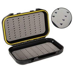 Large Capacity Waterproof Double Sided Fly Storage Box for Fishing Lure Tackle