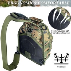 Fishing Backpack Fishing Tackle Storage Bag with Rod Holder Backpack for Outdoor